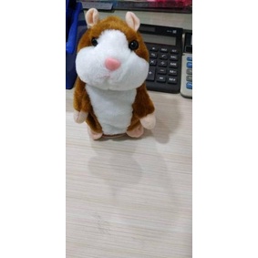 ➦ Boneka Talking Hamster - Talkback Lucu Bisa Ngomong ♛