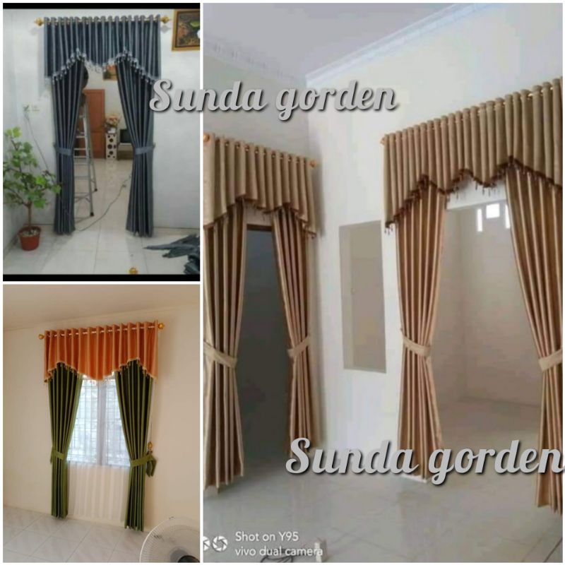 gorden poni pisah minimalis