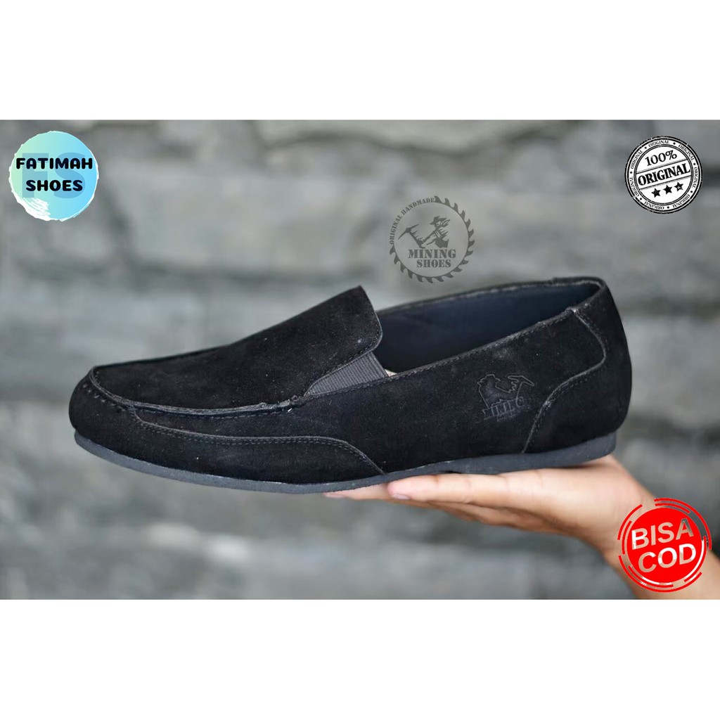 Sepatu Slip On Pria Sepatu Slop Pria Original Handmade Sepatu Casual Pria Sepatu Kerja Santai Pria