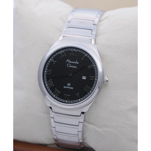 Alexandre Christie Ac 8538 Silver Black Original