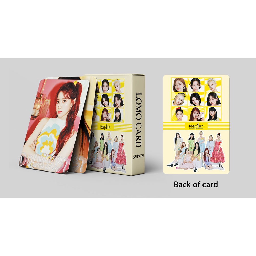 55pcs Kartu Lomo Foto Kpop Album Kep1er