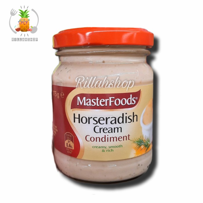 

Masterfoods Horseradish Cream Condiment (175g)