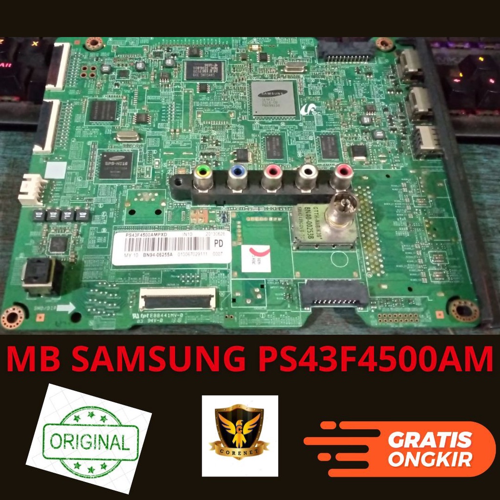 MAINBOARD MODUL MESIN TV PLASMA SAMSUNG PS43F4500AM MB SAMSUNG PS43F4500AM