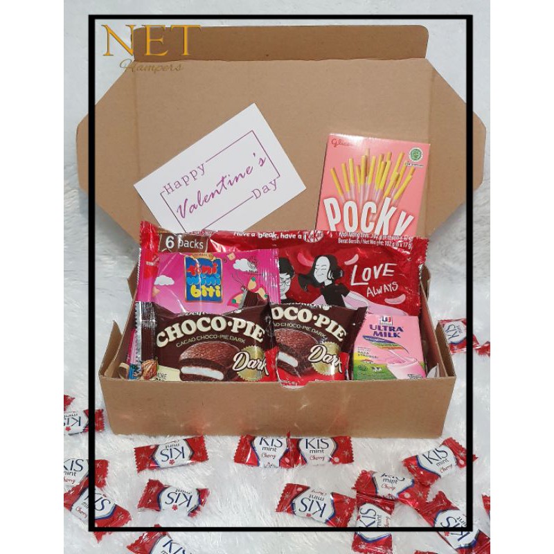 

Snack Box / Hampers Kado u/Valentine