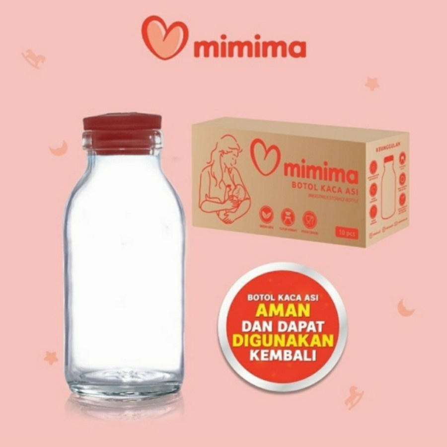 Mimima Botol Kaca ASI Eceran 1 PC