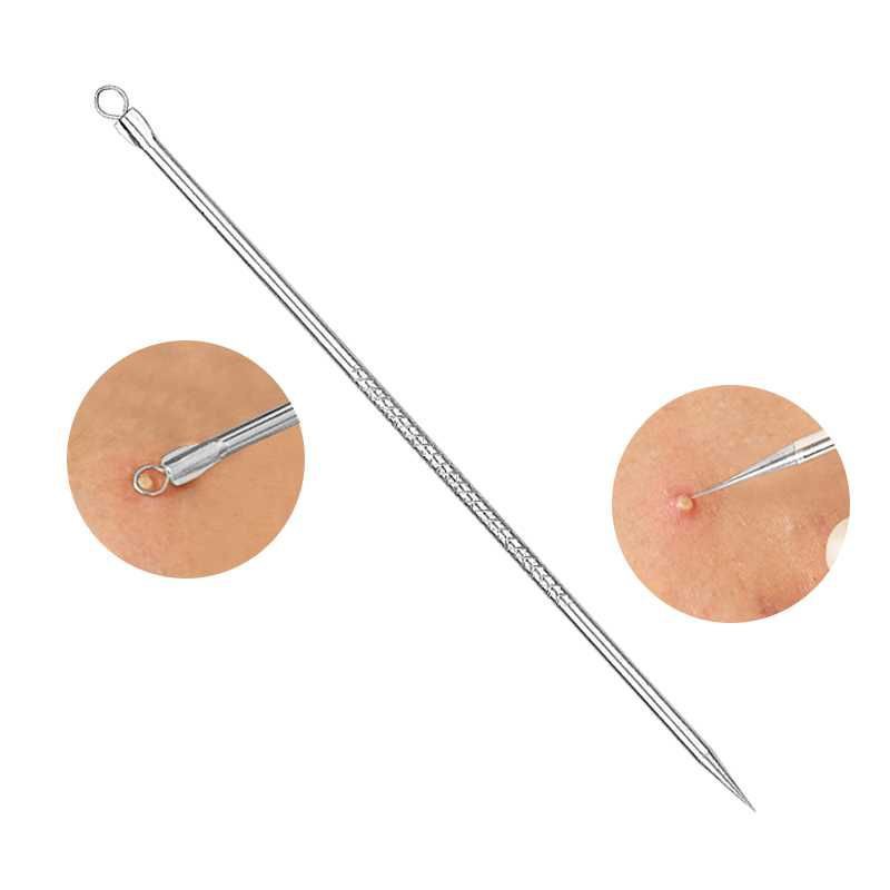 Alat Perlengkapan Komedo Jerawat Blackhead Stainless 3 PCS - PT3