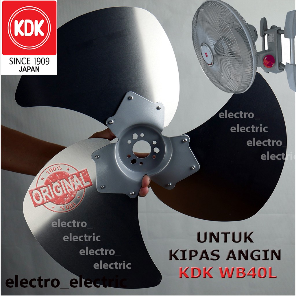 Baling Baling Kipas Angin KDK Strong Fan WB40L Original