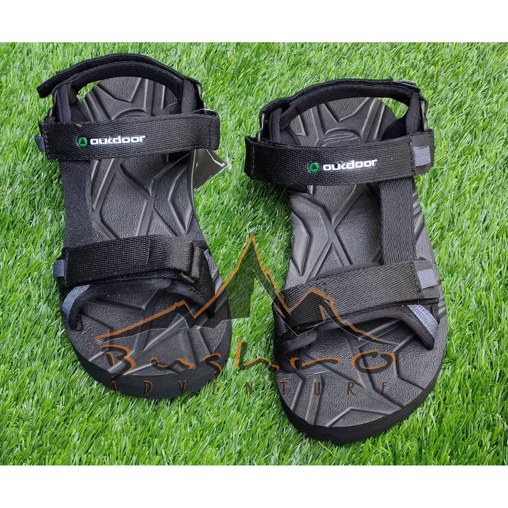 Sandal Outdoor Pro Saber Black Originals - Sandal Gunung - Sandal Traveling