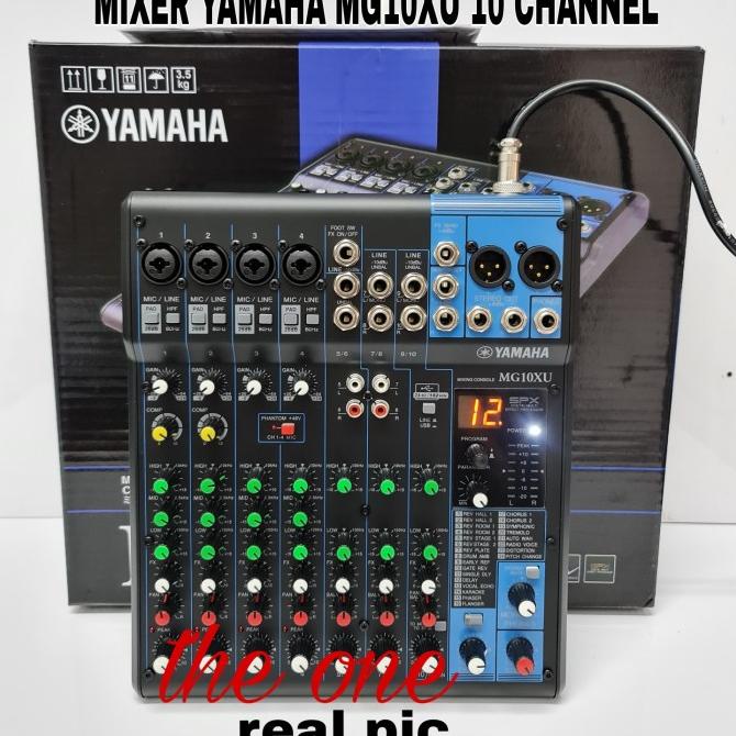 Audio mixer Yamaha MG 10 XU/MG 10XU/MG10XU/MG10 XU.(10 Channel) Termurah