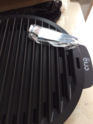 Pemanggang Bbq/pemanggang Sate/pemanggang Korea Praktis Crio Chef Korean Bbq Grill Plate Bonus Tongs