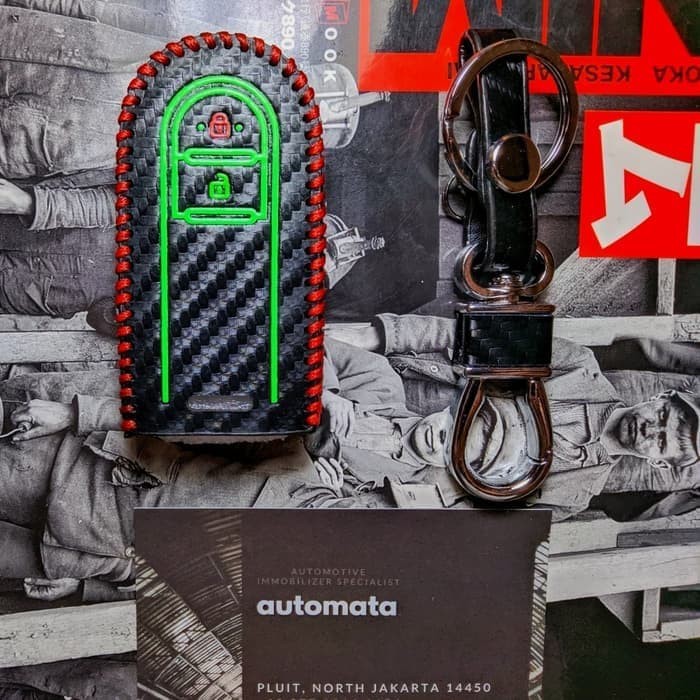 GANTUNGAN KUNCI KULIT Mobil Toyota RUSH