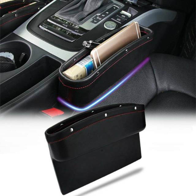 [COD] Car Seat Gap Organizer Rak Tempat Samping Mobil Gentleman Design &amp; Premium Quality