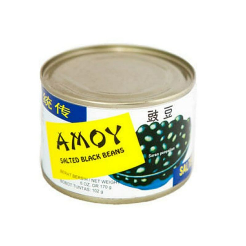 

The Amoy Black Bean Preserved 170 Gr Tausi / Kacang Hitam Kaleng