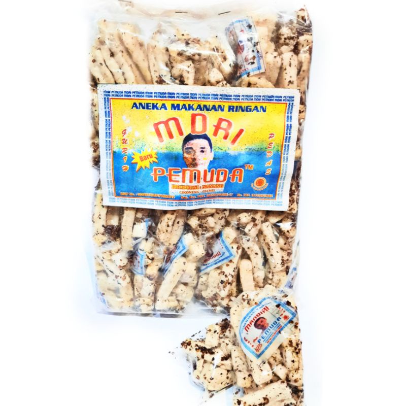 

Krupuk mandiri / Mandiri pedas asin / Krupuk Pedas (20pcs)