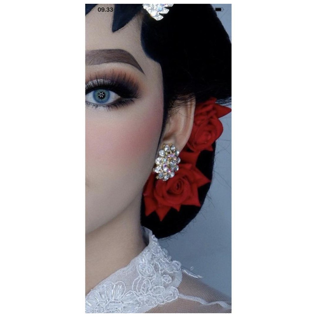 Tusuk Konde Bentuk Mawar - Bridal Crown - Hair Accesories