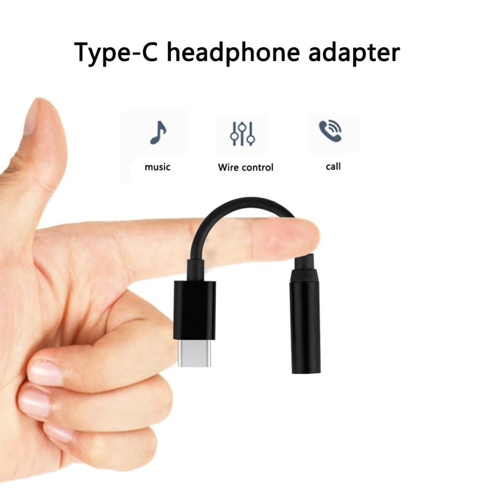 USB-C Type C to 3.5mm Kabel AUX Extension Audio Stereo Headphone Jack Adapter