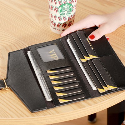 Promo Dompet Wanita Simple Panjang Murah Berkualitas Dompet Cantik Import / Women's Long Horizontal Square Wallet