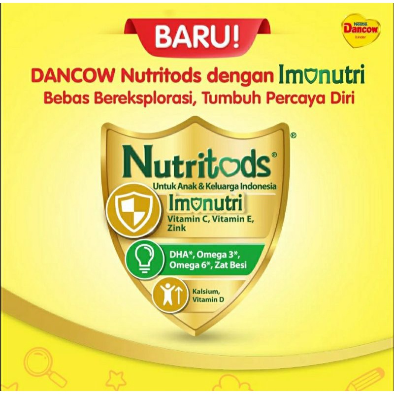 DANCOW 3+ RASA VANILA 1 Kg Susu Pertumbuhan anak usia 3-5 tahun