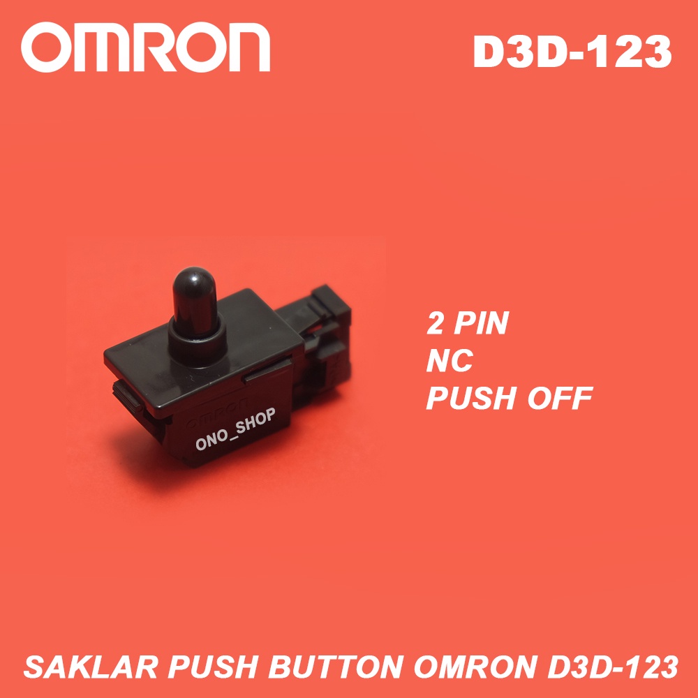 Omron D3D-1 - Saklar Push Button