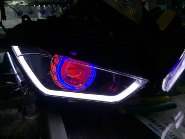 Headlamp Yamaha R25 Paket AE Depan Rgb App Control