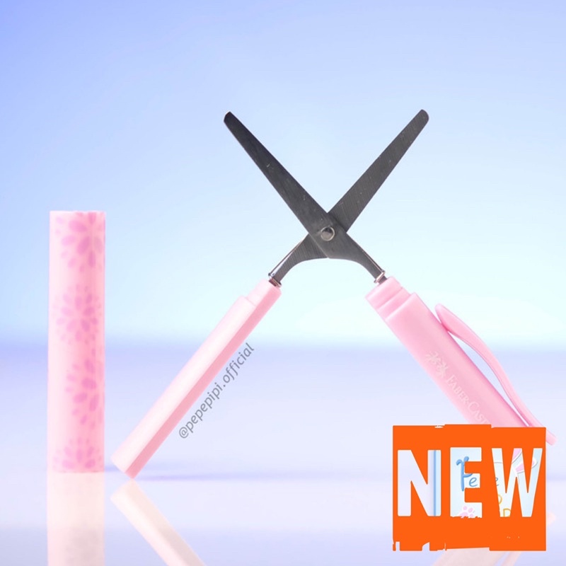 

POCKET SCISSORS FABER CASTELL | GUNTING SAKU PRALTIS SERBAGUNA