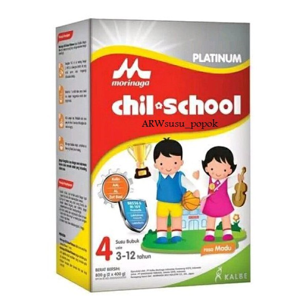 

Morinaga Chil School Platinum 4 Madu 800gr