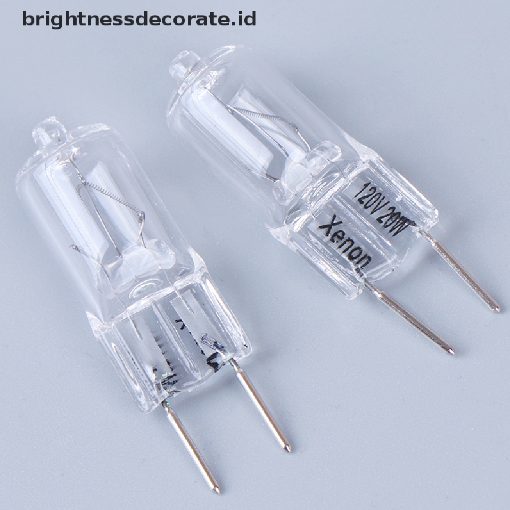5 Pcs Lampu Halogen G8 120V 20W G8 Pin