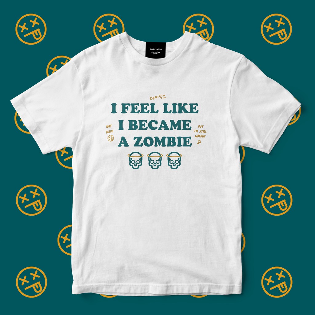 ZOMBIE LYRICS DAY6 TEE / TSHIRT