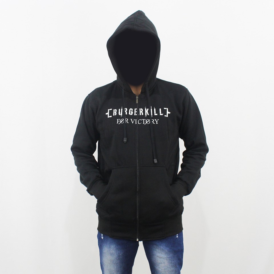 JAKET BURGERKILL HEAVY METAL M L XL XXL 03 - JAKET MUSIK METAL BURGERKILL - HOODIE MUSIK BURGERKILL