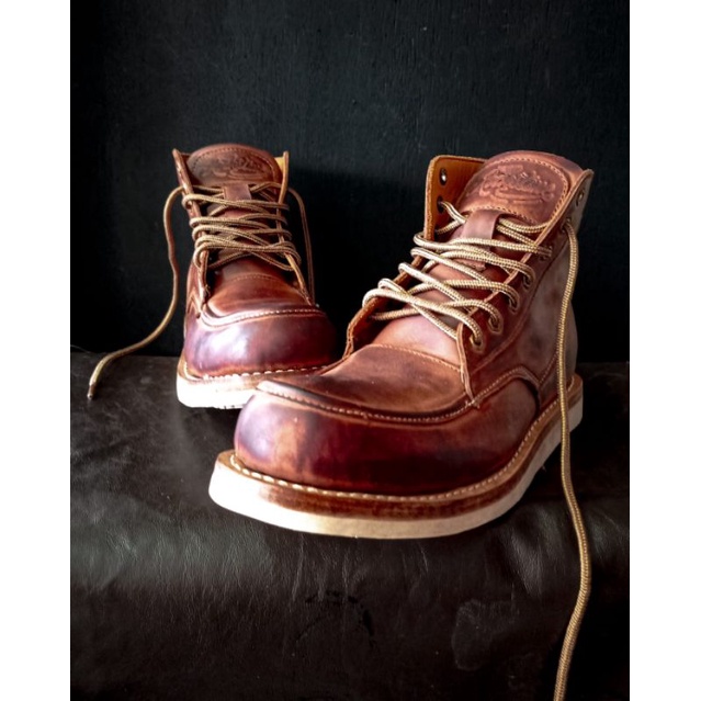 Sepatu Boot Rockstone Glory 428 Original Kulit Asli