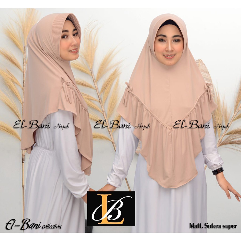 jilbab instan pet model hijab syari rempel jumbo