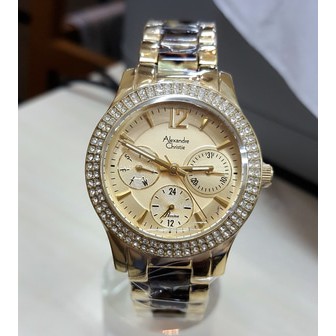 Jam tangan wanita Alexandre Christie AC.2463BF leopard