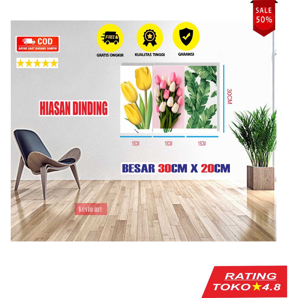 DEKORASI UNIK KAMAR DECOR CAFE HIASAN SHABBY BUNGA PAKET ISI 3 KAYU PAJANGAN DINDING RUANGAN KANTOR POSTER DINDING HIASAN DINDING AESTHETIC UNIK ARTISTIK KLASIK MODERN BESAR MURAH TERLARIS