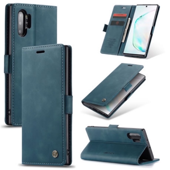 Flip Case CaseMe Samsung Note 10 Plus Note 10 Lite Note 10 Premium Leather Flip Wallet Case Dompet M