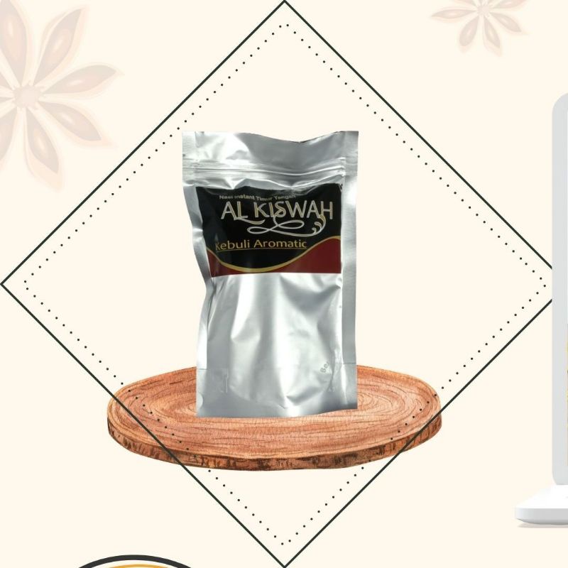 

Nasi Kebuli Alkiswah Paket Beras Basmati Bumbu Kebuli 3-4 porsi
