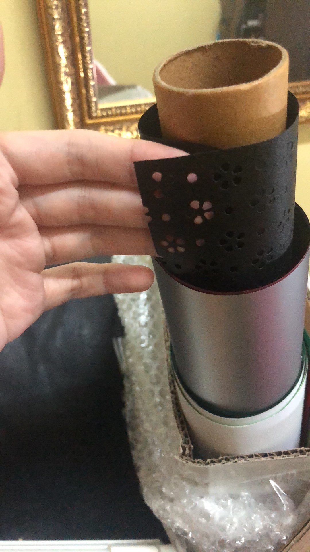 Laser-cut Pudding Paper 60 X 60 Cm