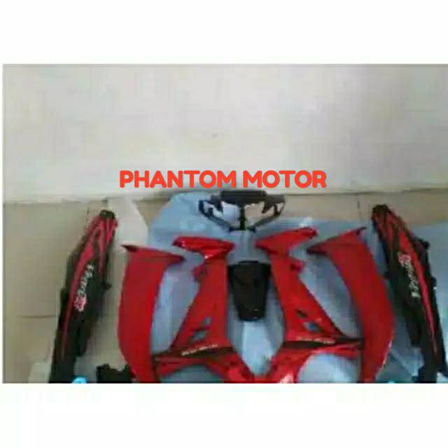 BODY HALUS VEGA R NEW MERAH HITAM