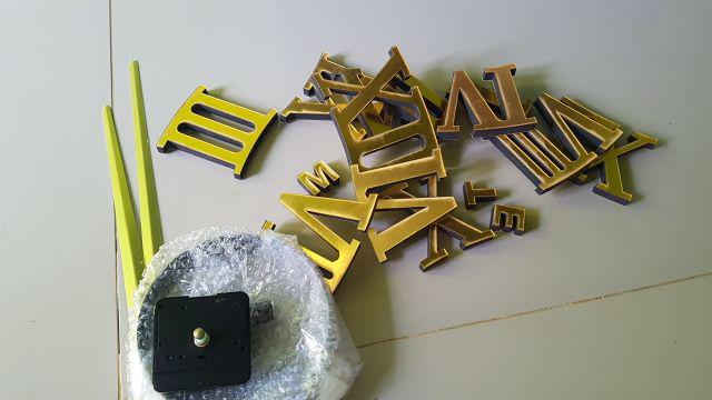 Jam Dinding Raksasa Diy 80-130cm Diameter - Diy 106