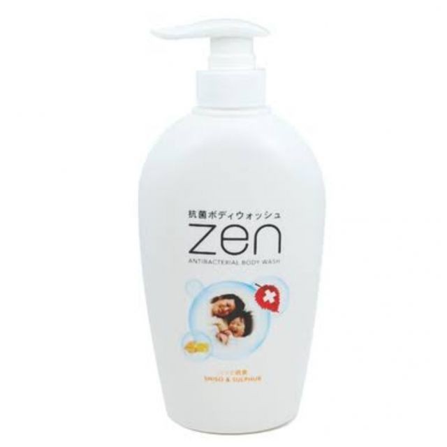Jual Zen Antibacterial Body Wash Shiso & Sulphur (500 ML) Indonesia