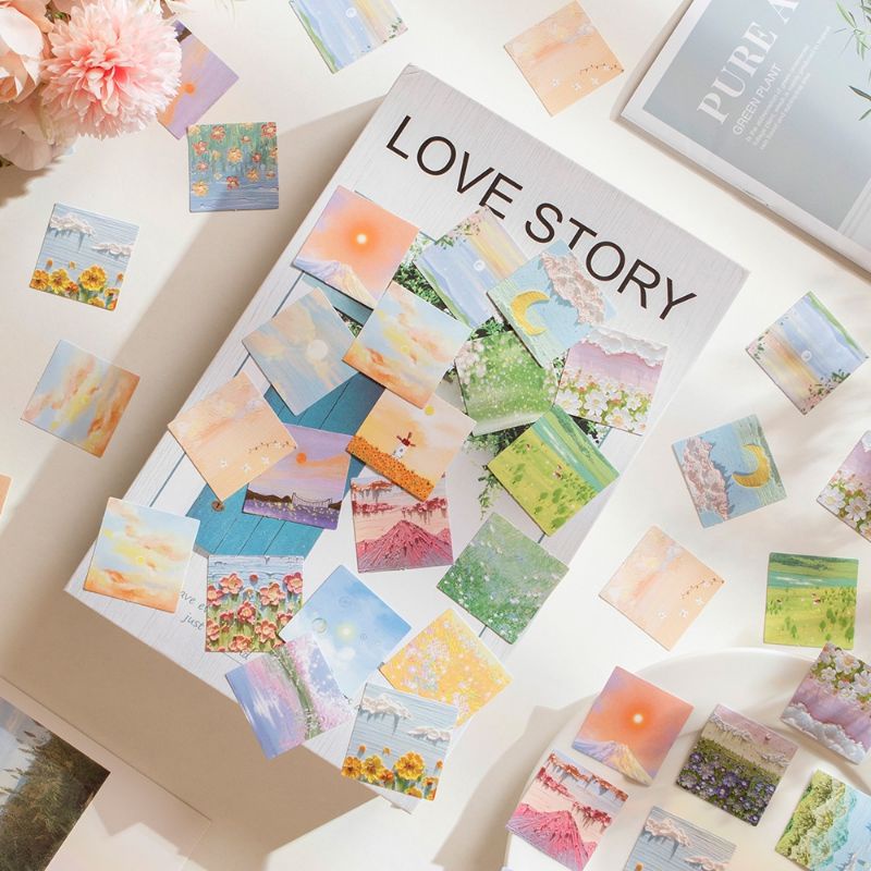

046pcs Stiker Untuk Dekorasi Jurnal / Scrapbook