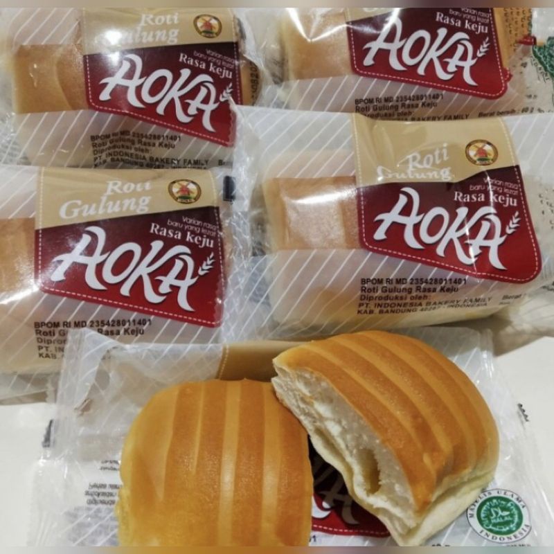 Jual Free Roti All Varianroti Aoka Sandwich Gulung Keju Coklat Selai