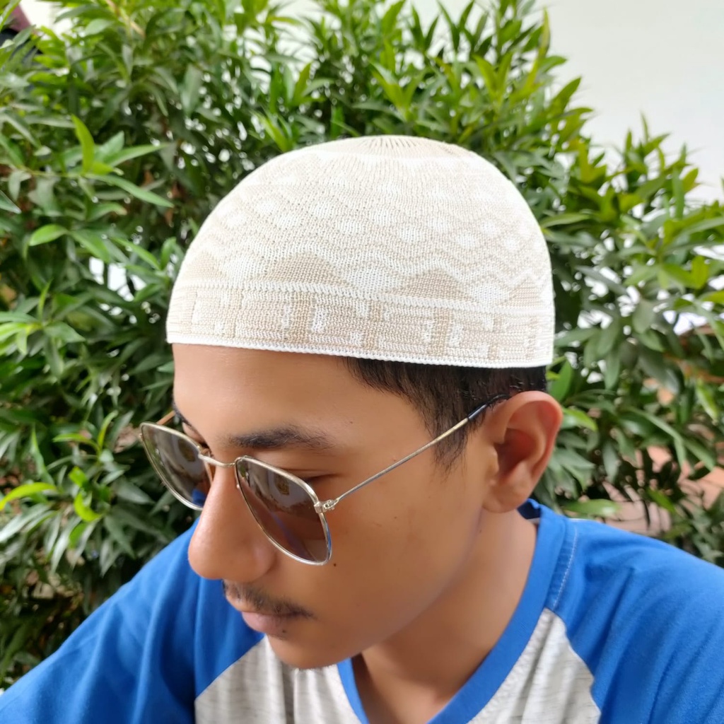 Peci Rajut Motif / Peci Haji / Peci Murah / Peci / Kopiah