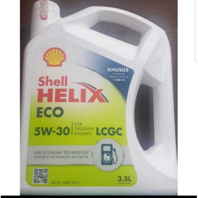 Oli mobil shell helix 5W-30 (3.5lt)