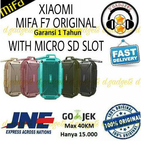 Xiaomi MiFa F7 Bluetooth Portable Speaker Original - Biru