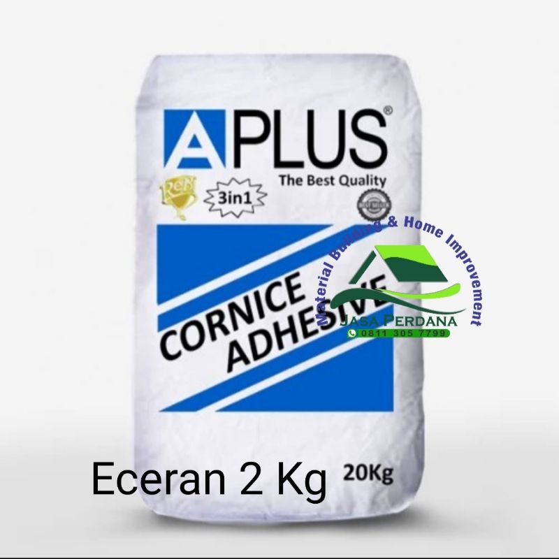 A Plus Cornice Compound Adhesive Eceran 2 Kg