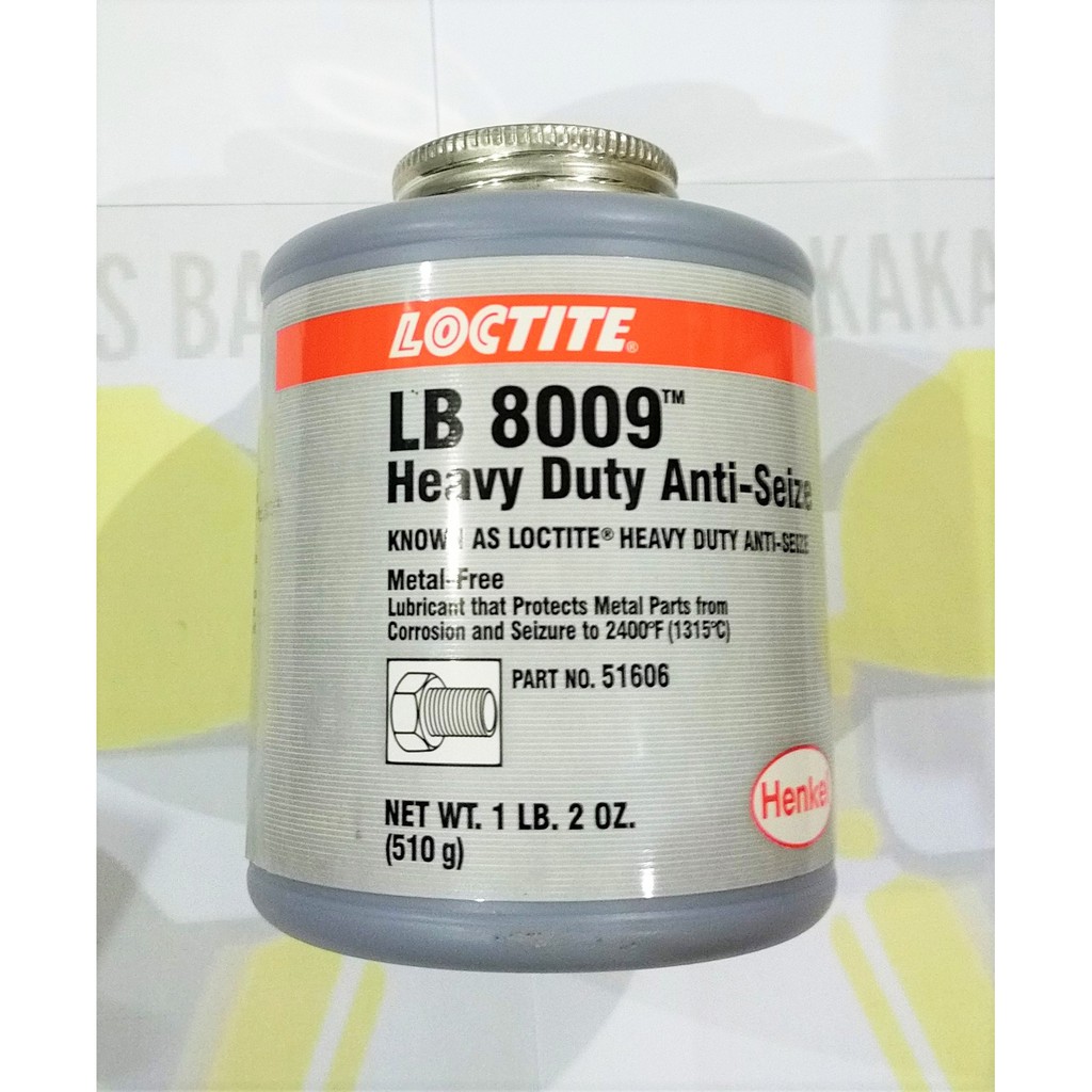 

Heavy Duty Anti-Seize Loctite LB 8009 Lem Material