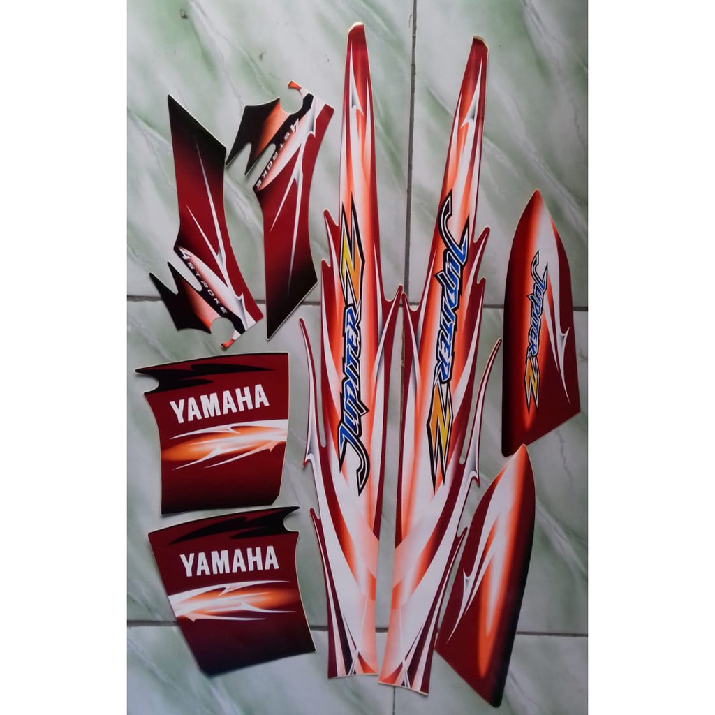 Jual Stiker Striping Motor Yamaha Jupiter Z 2007 Indonesia Shopee Indonesia