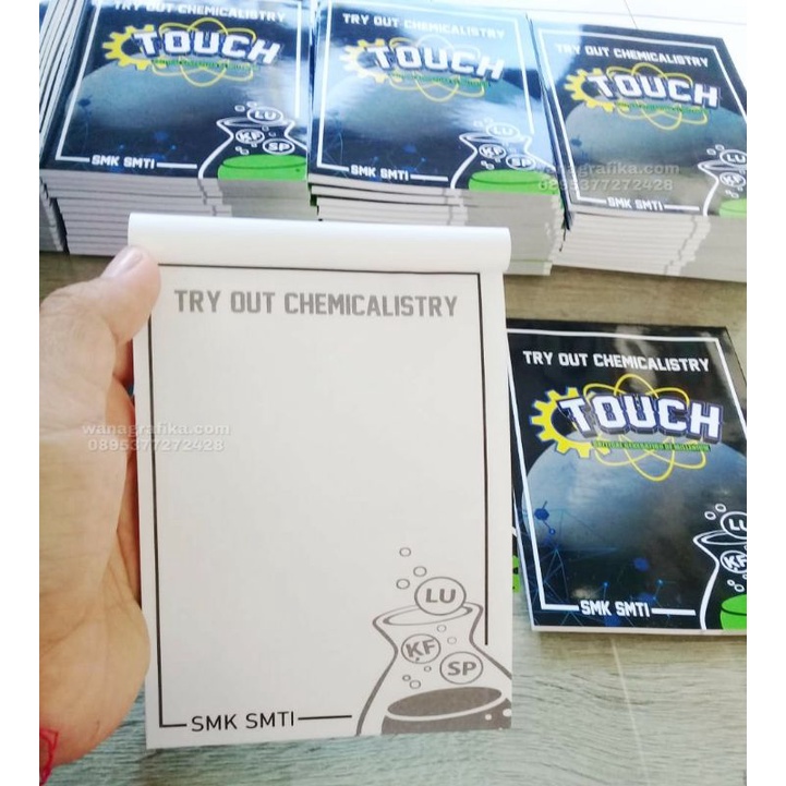 

blocknote murah A6 lem
