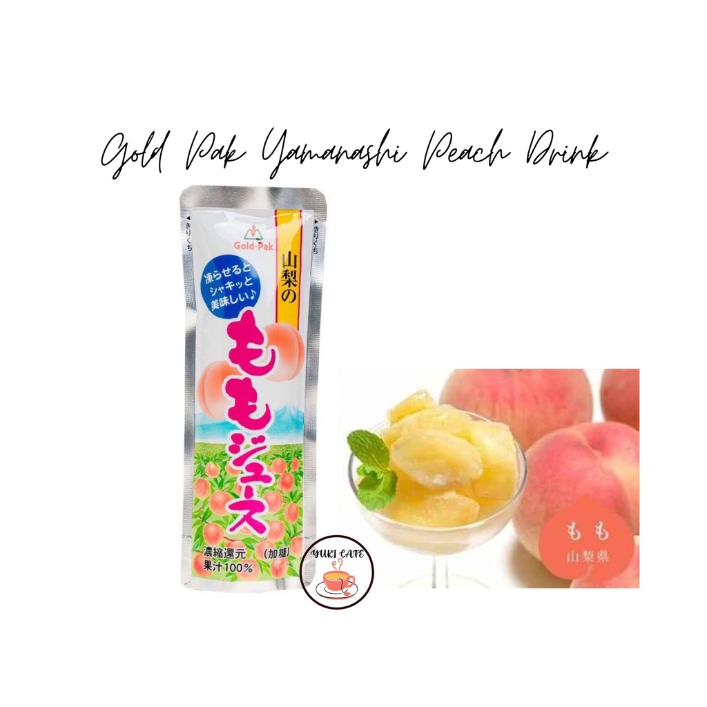 

JUS - GOLD PAK YAMANASHI PEACH DRINK