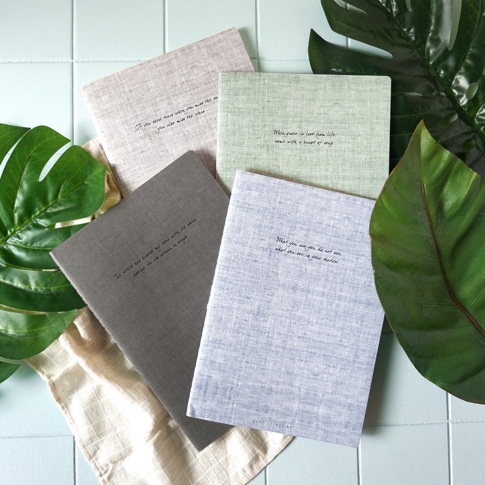 

Quotes From a Poet Ruled Notebook B5 / Buku tulis B5